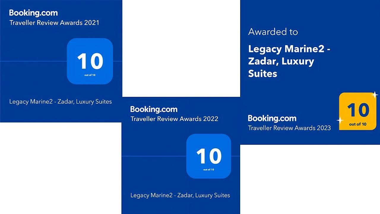 Legacy Marine2 - Zadar, Luxury Suites Exteriör bild